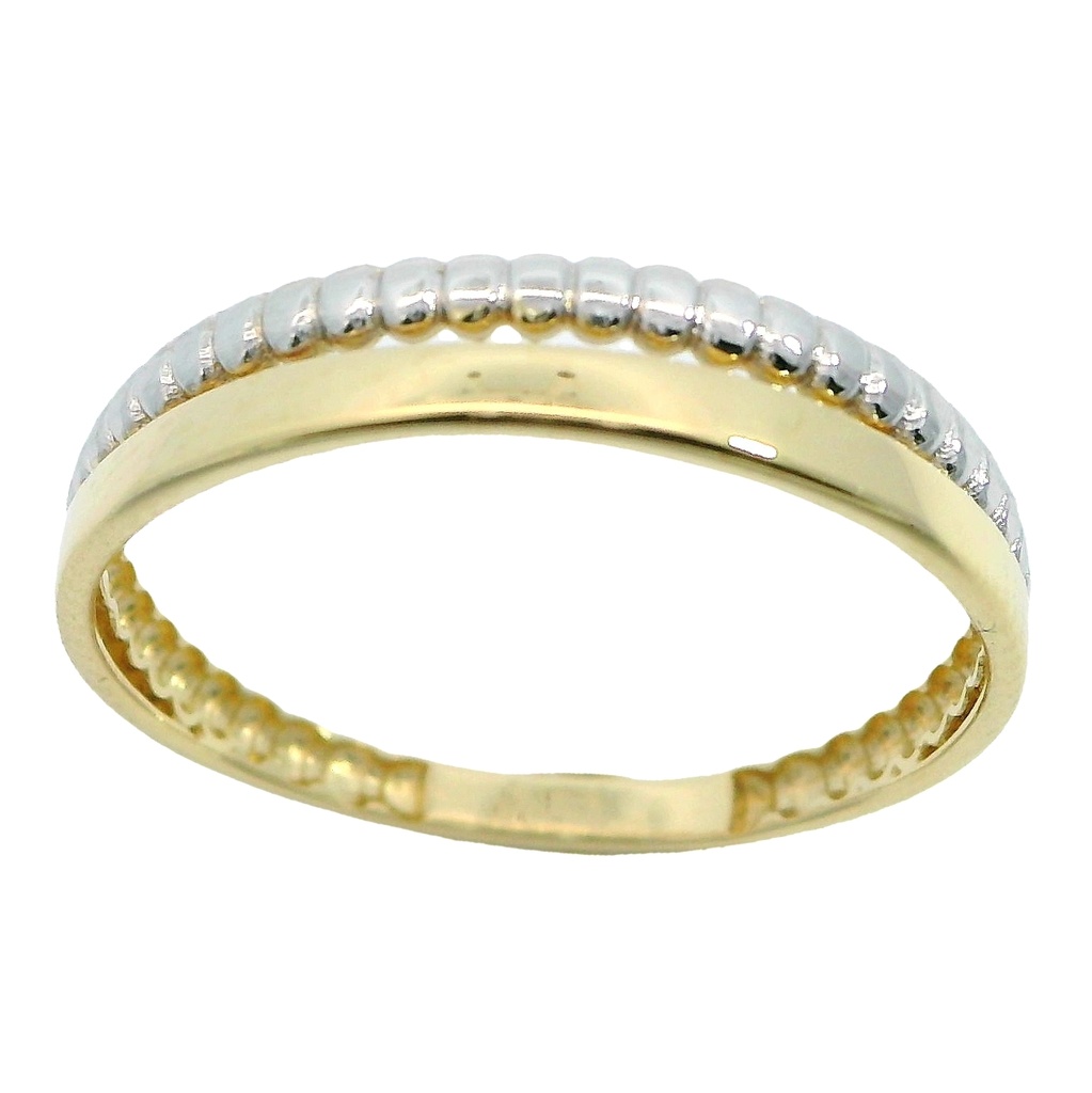 SORTIJA BANDA BICOLOR