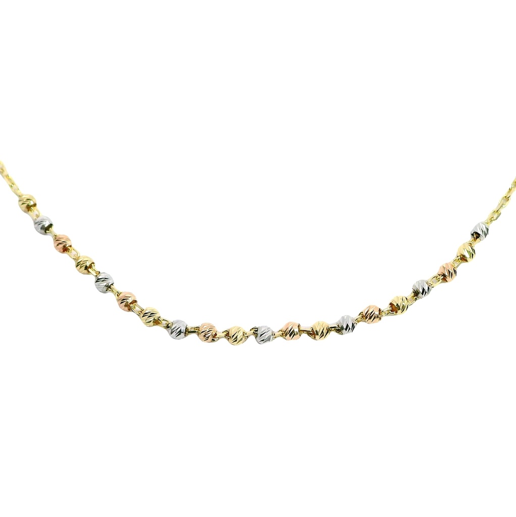 GARGANTILLA BOLAS TRICOLOR