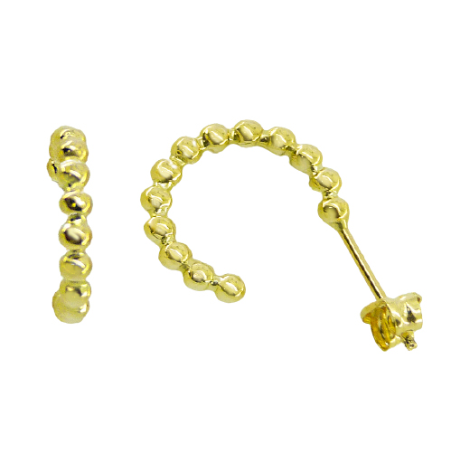 PEND.ARO BOLITAS 12MM PRESION