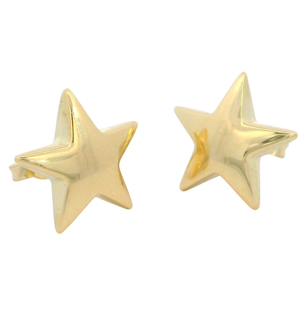 PENDIENTES ESTRELLA 9MM.PRESION.