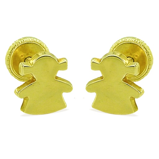 [3630] PEND.NIÑA LISO 7MM TORNILLO OA