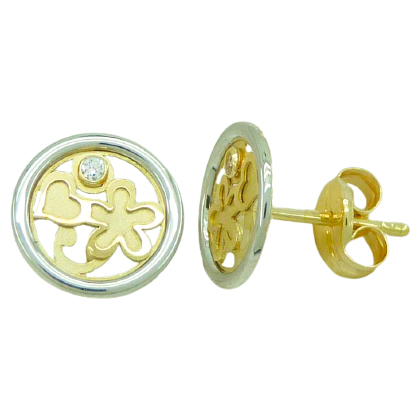 [4083] PEND.REDONDO 8MM PRESION BICOLOR