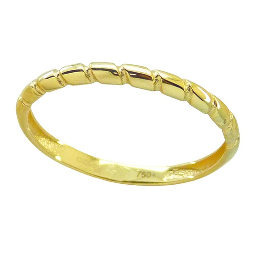 [5217] SORTIJA GALLONADA FUNDIDA