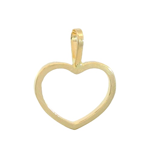 [3955/2] COLGANTE CORAZÓN 12MM ASA AL CENTRO
