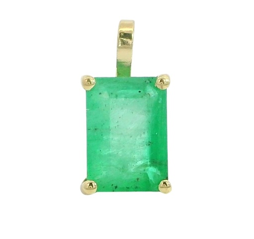 [3974/CE] COLGANTE ESMERALDA 7x5MM.