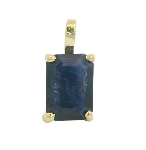 [3974/CZ] COLGANTE ZAFIRO 7x5MM.