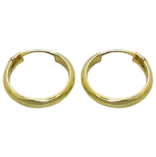 [7013] PEND.ARO MEDIA CAÑA 15*2 MM S/TAPON